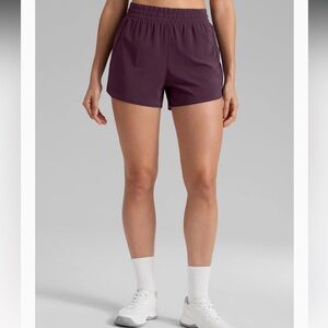 Purple Athletic Running Shorts - Arctic Plum